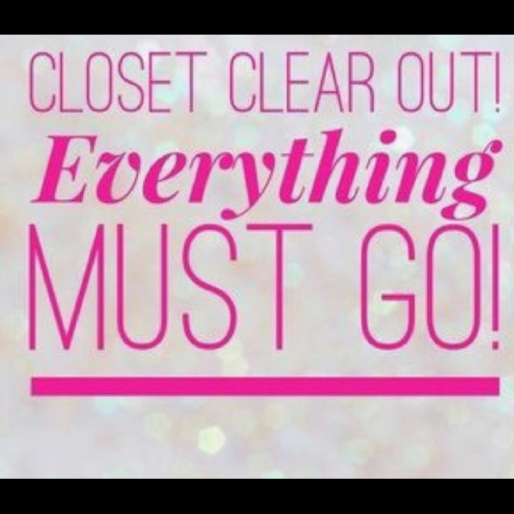 Everything must go